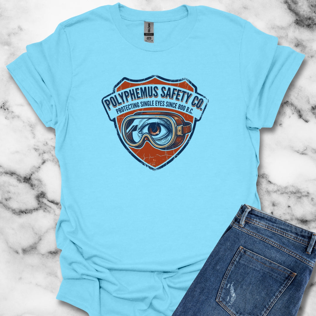 Polyphemus Cyclops Safety Glasses Lightweight Unisex T-shirt