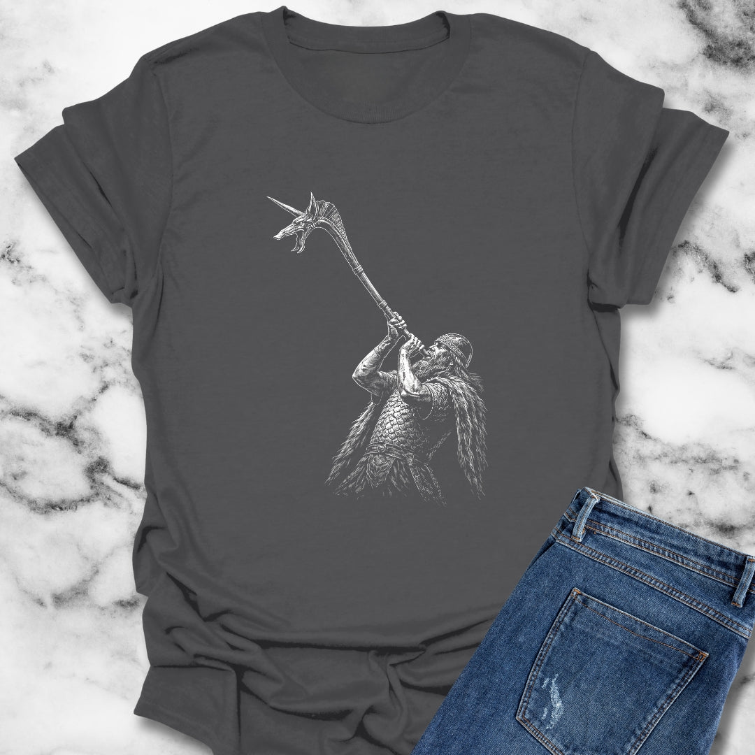Celtic Warrior with Carnyx T-Shirt