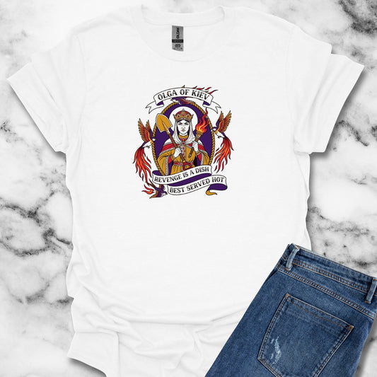 Olga of Kiev Revenge Unisex Softstyle T-Shirt