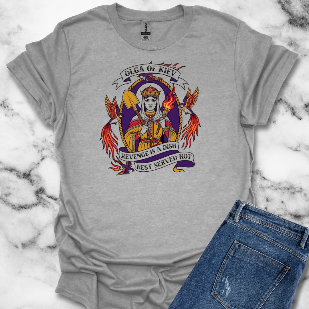 Olga of Kiev Revenge Unisex Softstyle T-Shirt