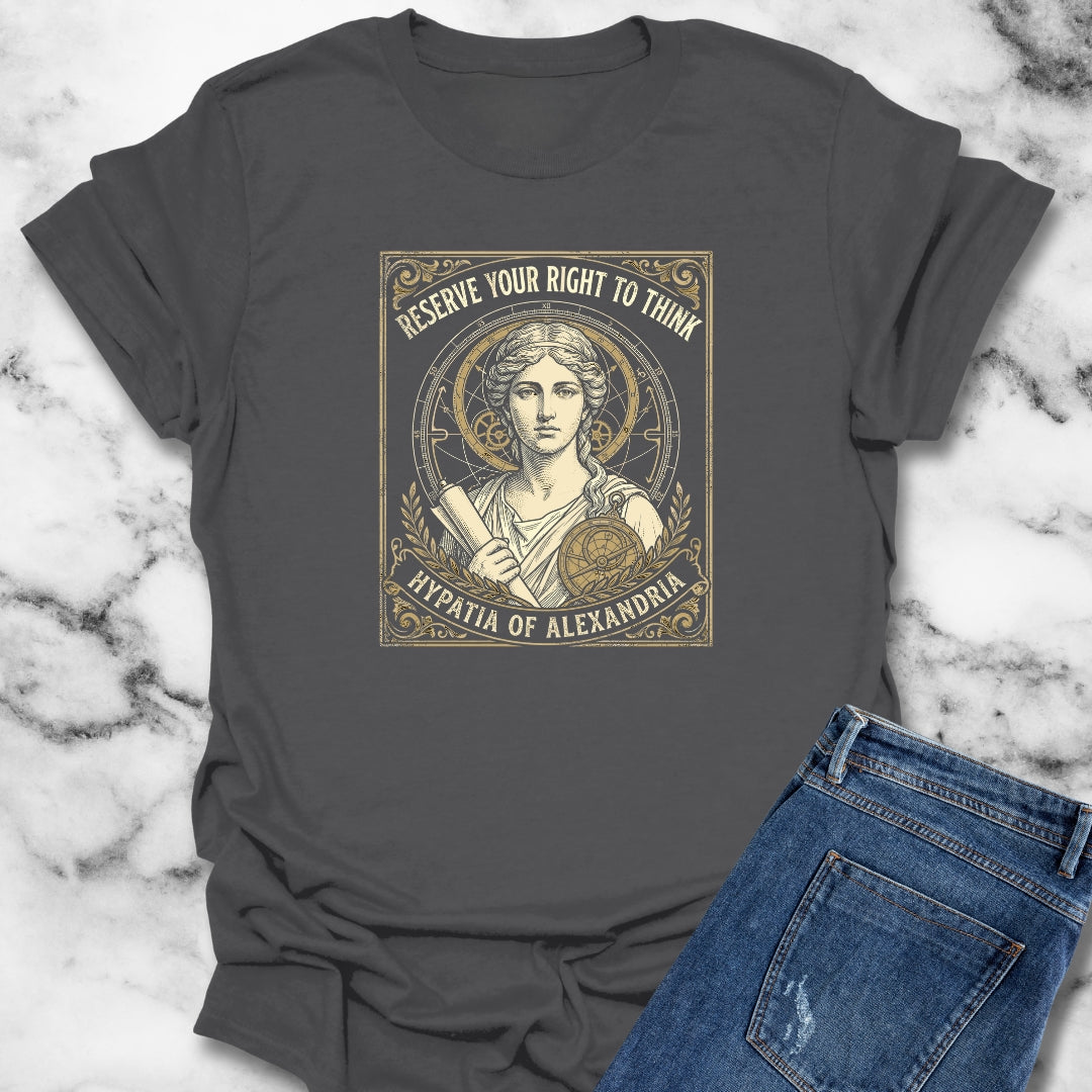 Hypatia of Alexandria Philosopher Unisex Lightweight T-Shirt