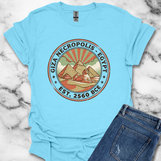 Giza Pyramids Necropolis T-Shirt
