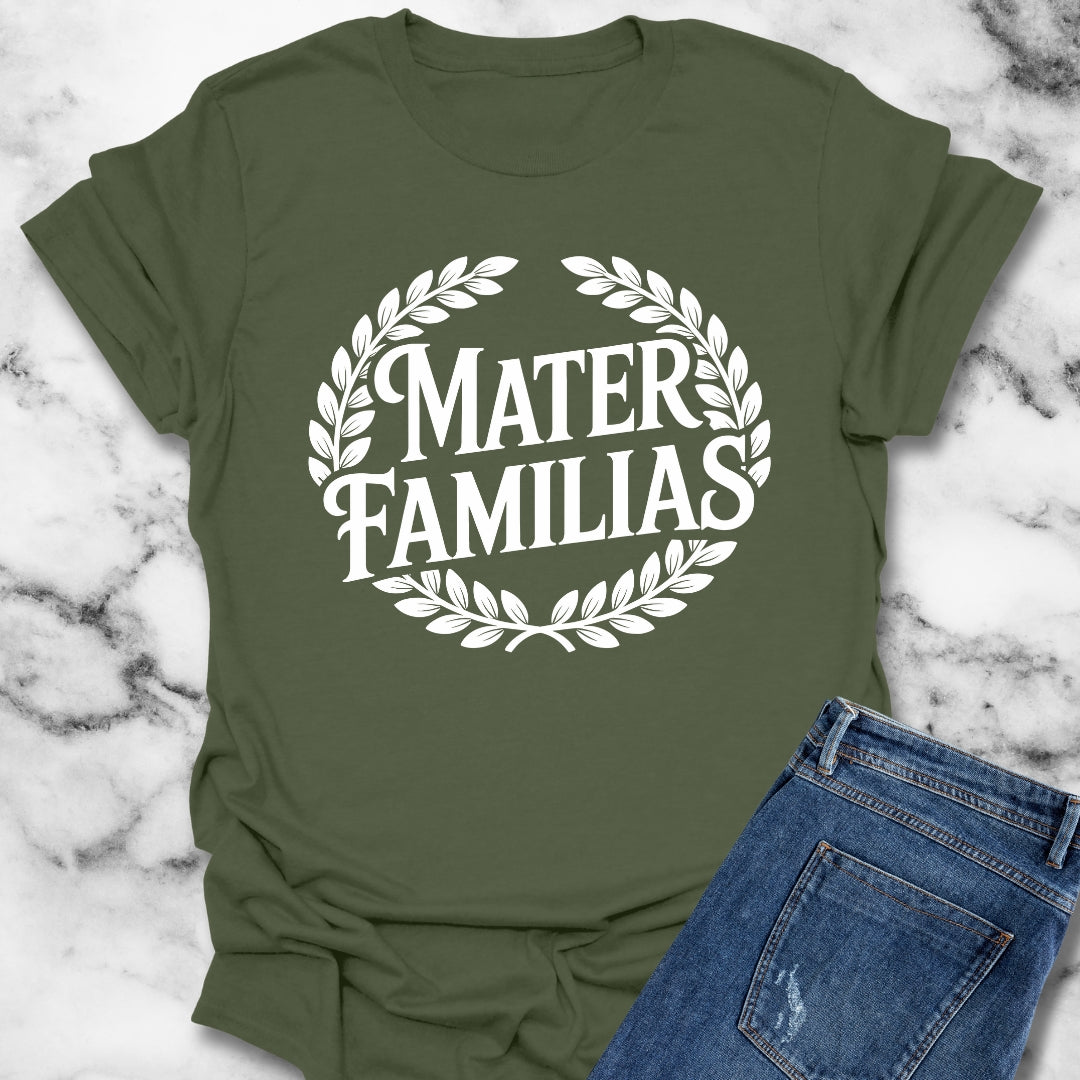 Mater Familias Mother Latin T-Shirt