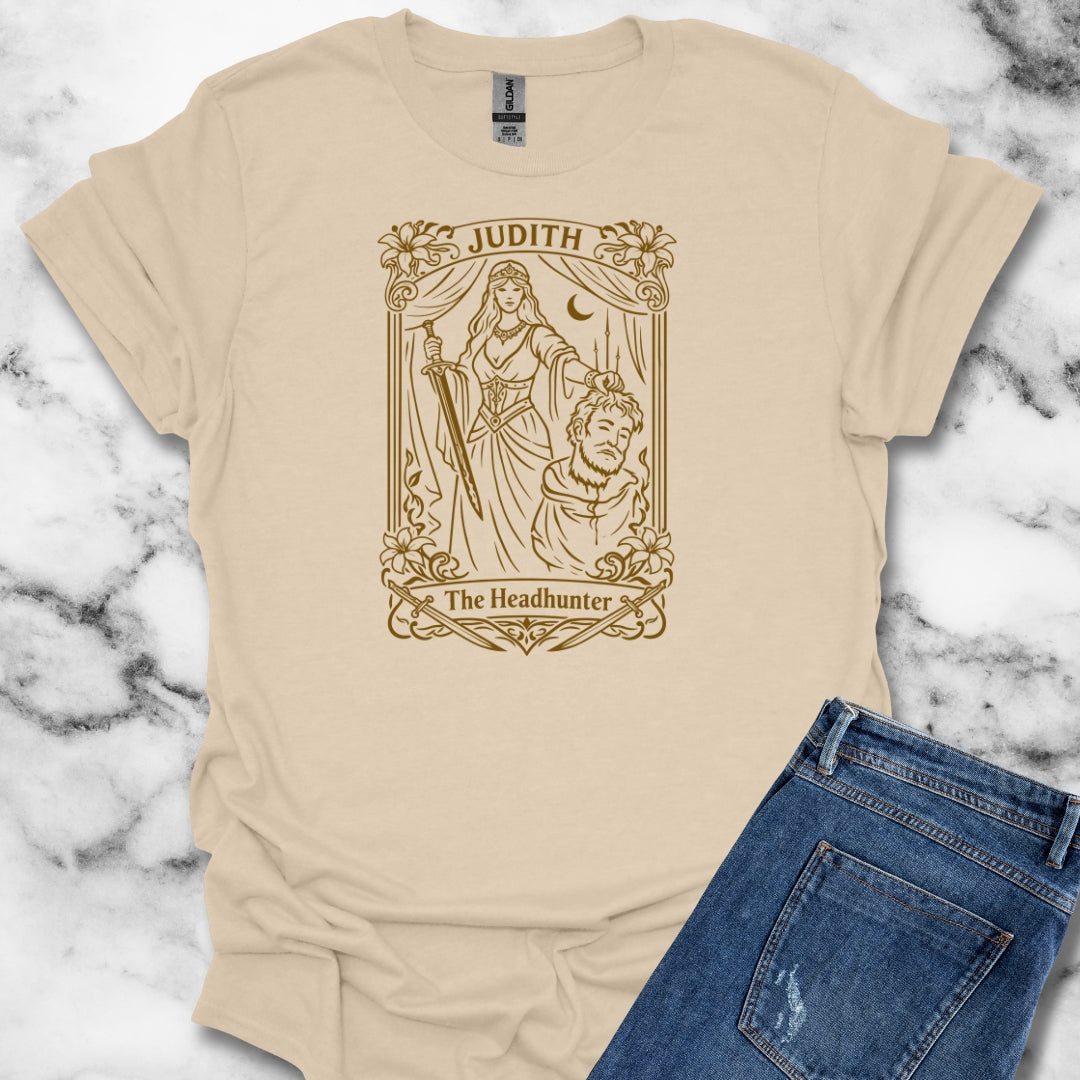 Judith & Holofernes Tarot Style Unisex Lightweight T-Shirt