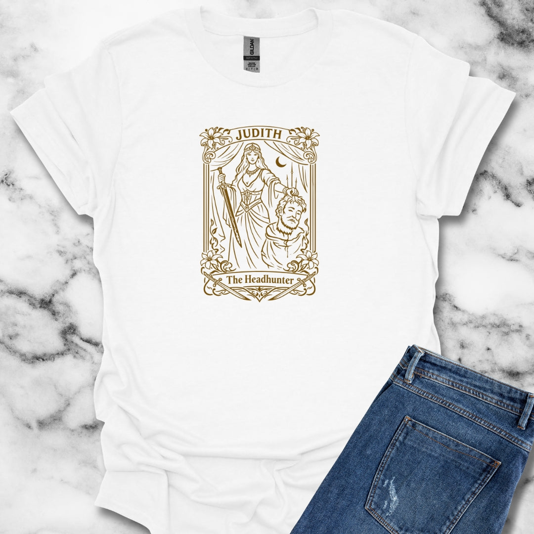 Judith & Holofernes Tarot Style Unisex Lightweight T-Shirt