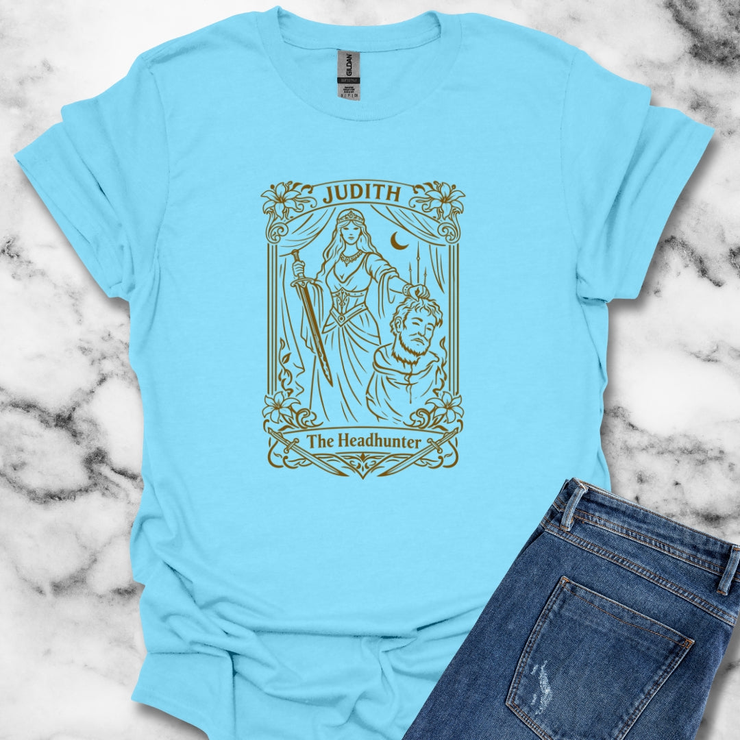 Judith & Holofernes Tarot Style Unisex Lightweight T-Shirt