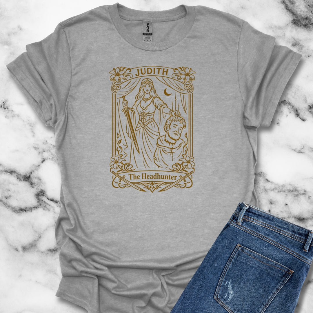 Judith & Holofernes Tarot Style Unisex Lightweight T-Shirt