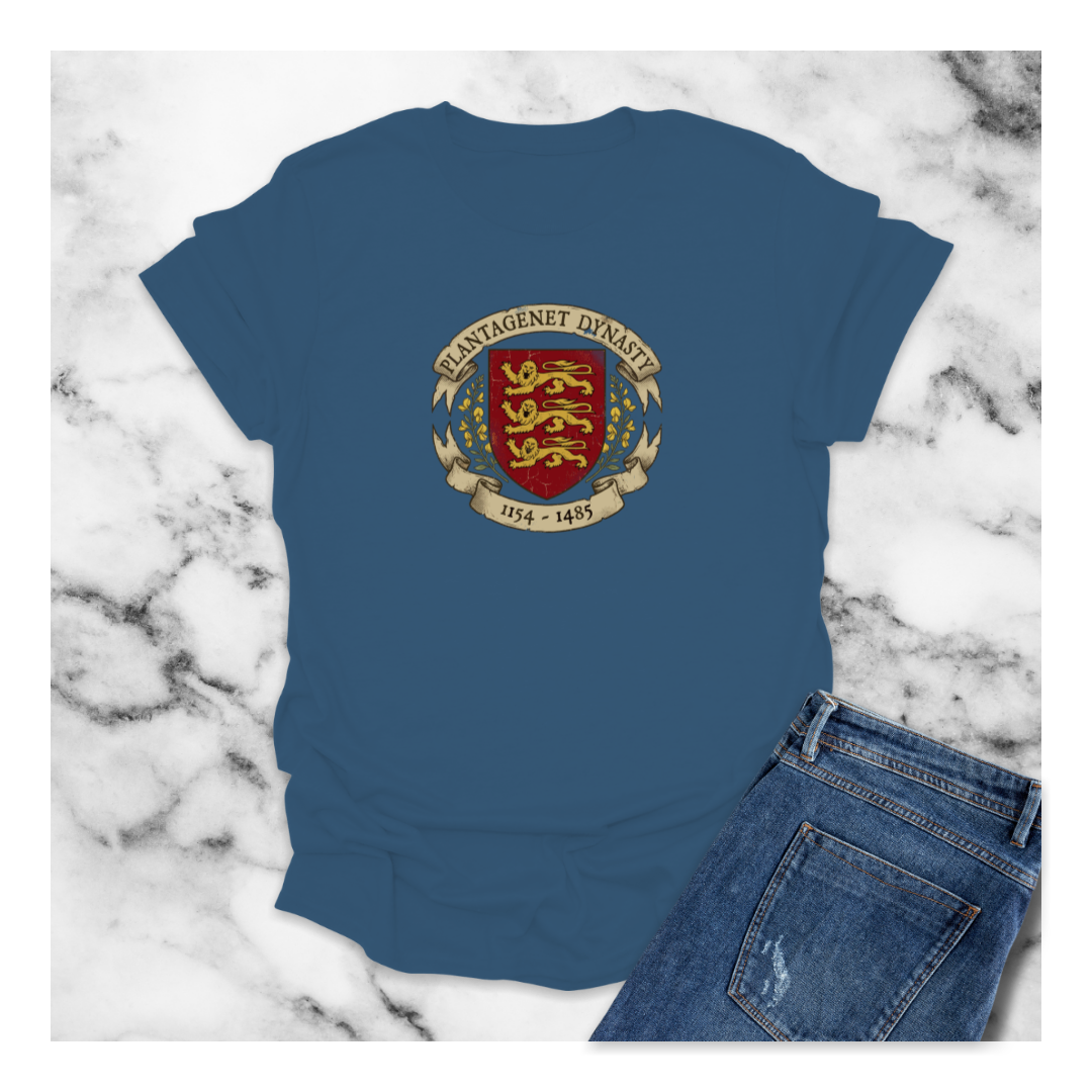 Plantagenet Dynasty Royal Crest Lightweight Unisex T-shirt