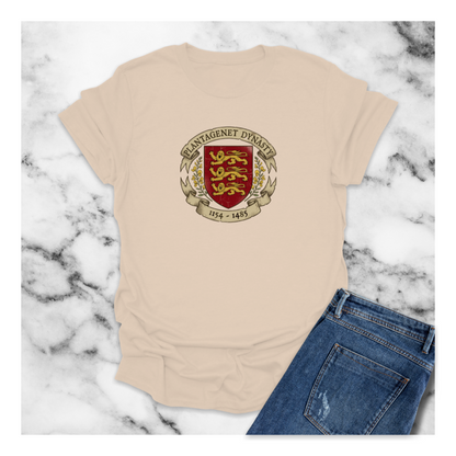 Plantagenet Dynasty Royal Crest Lightweight Unisex T-shirt