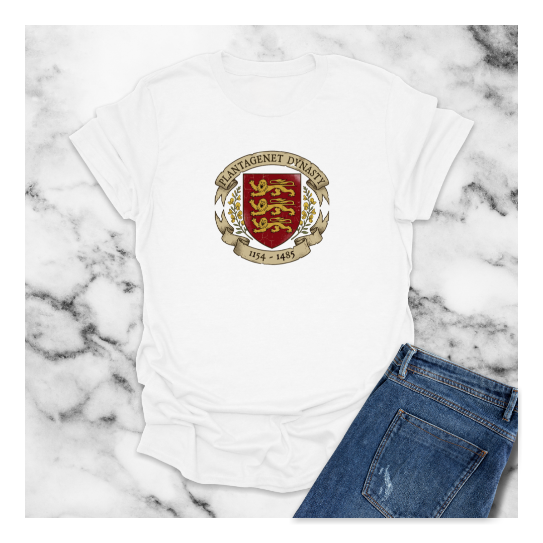 Plantagenet Dynasty Royal Crest Lightweight Unisex T-shirt