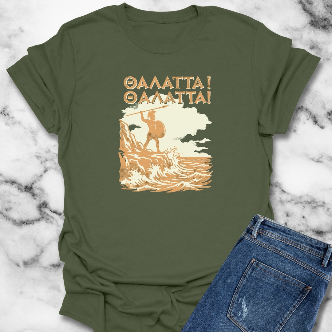 Thalatta Xenophon Roaming Ten Thousand T-Shirt