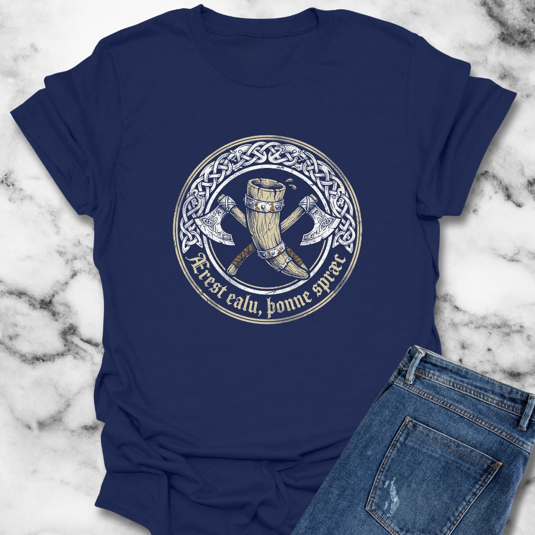 First Ale Then Speak Old English T-Shirt