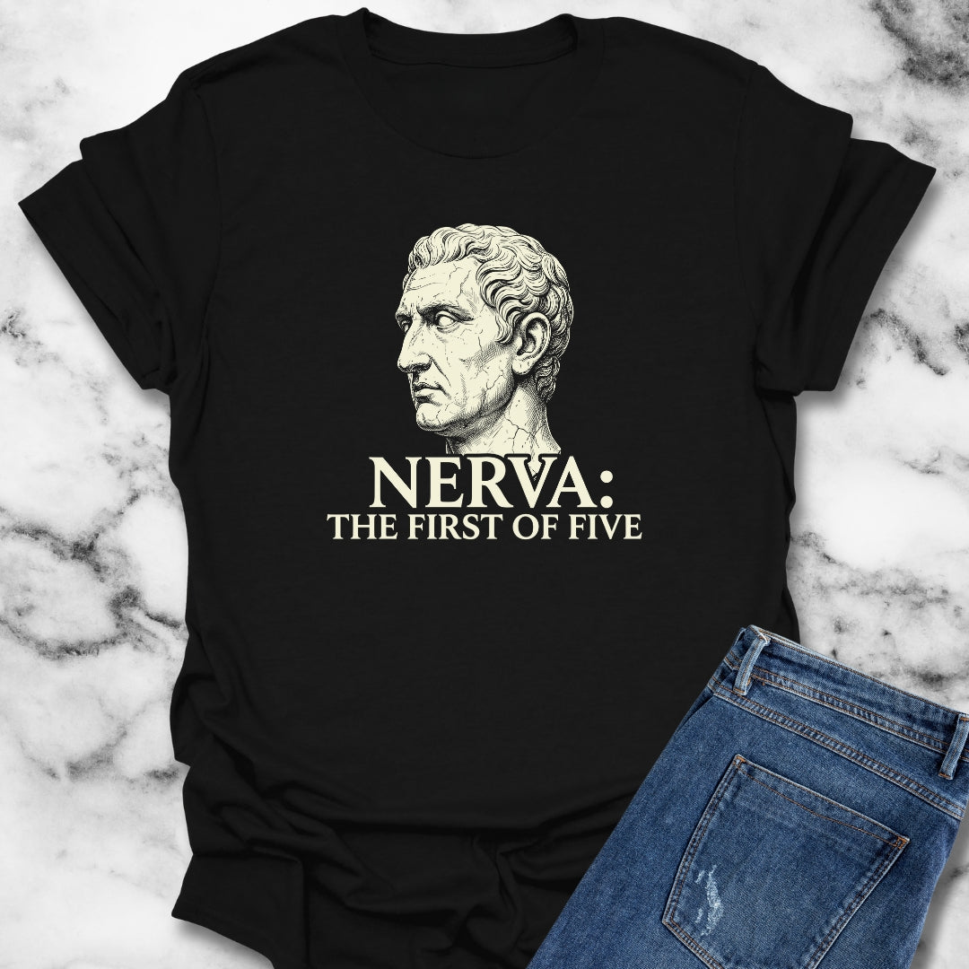 Nerva First of 5 Good Emperors T-Shirt