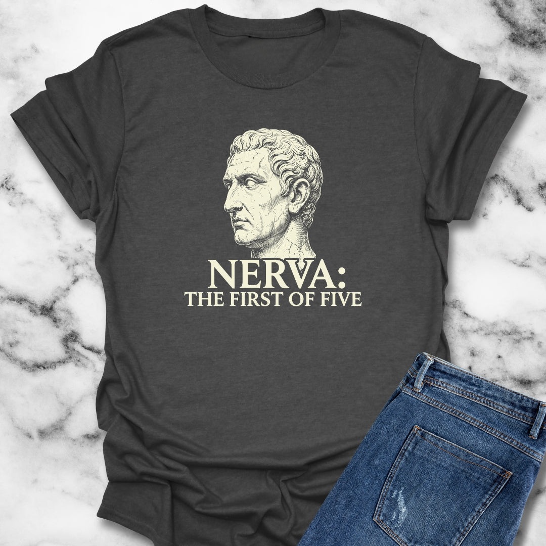 Nerva First of 5 Good Emperors T-Shirt