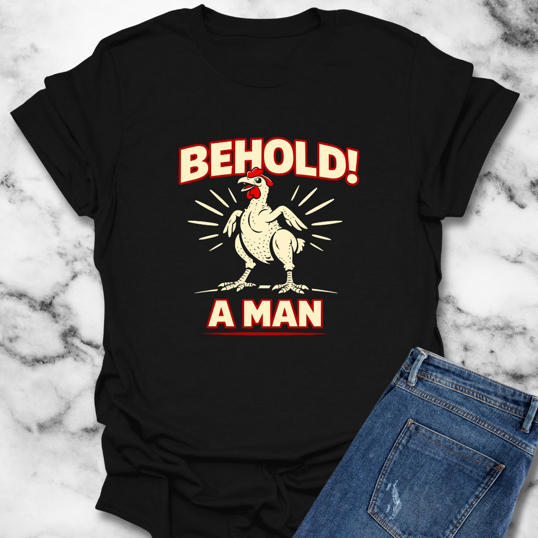 Diogenes of Sinope Behold a Man Quote T-Shirt
