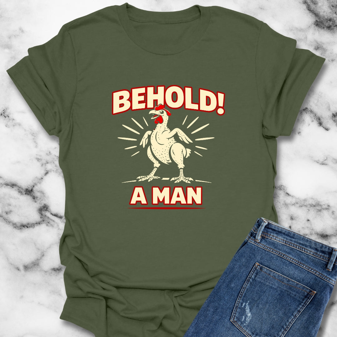 Diogenes of Sinope Behold a Man Quote T-Shirt