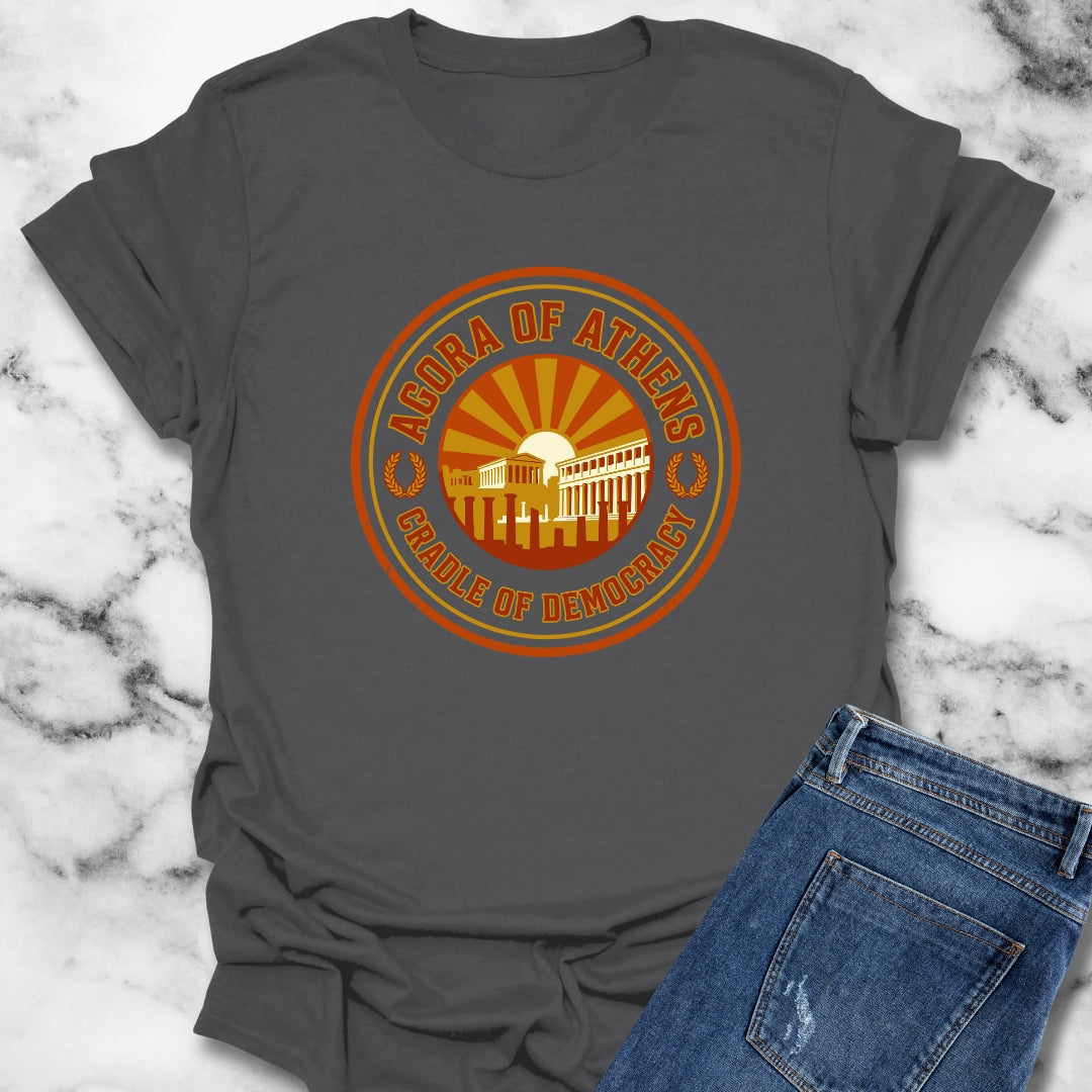 Athens Agora Cradle of Democracy T-Shirt