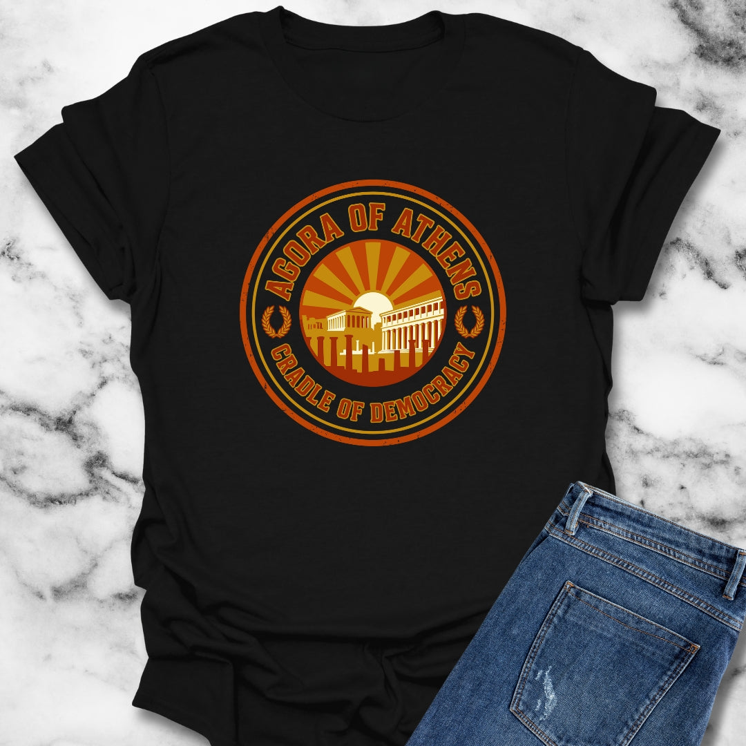 Athens Agora Cradle of Democracy T-Shirt