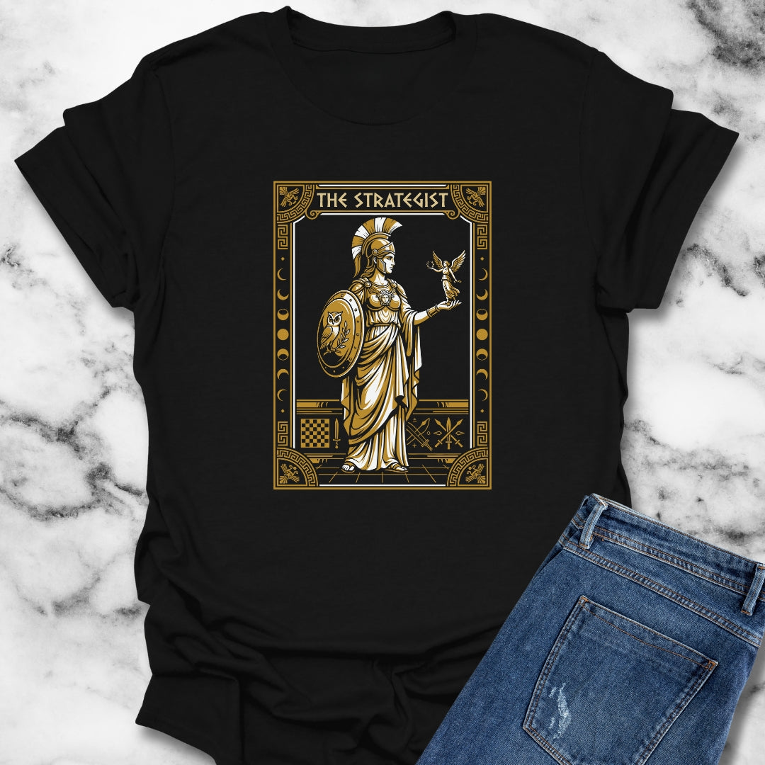 Athena Strategist Tarot T-Shirt