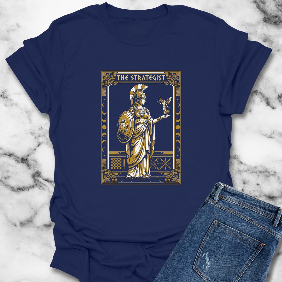 Athena Strategist Tarot T-Shirt
