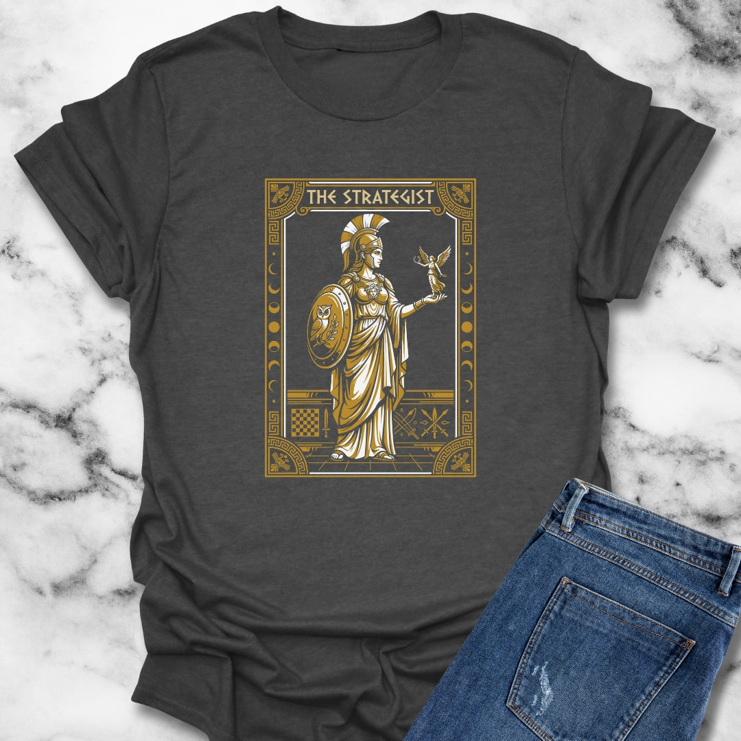 Athena Strategist Tarot T-Shirt