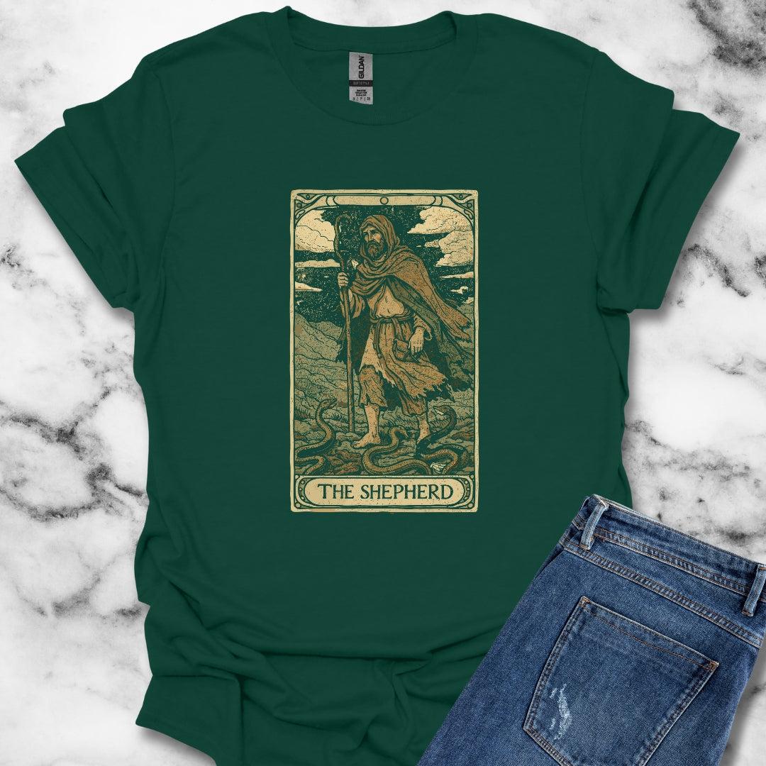 Saint Patrick Shepherd Tarot T-Shirt