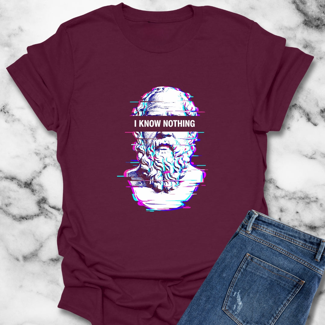 Socrates I Know Nothing T-Shirt