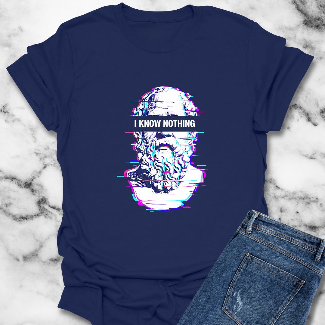 Socrates I Know Nothing T-Shirt