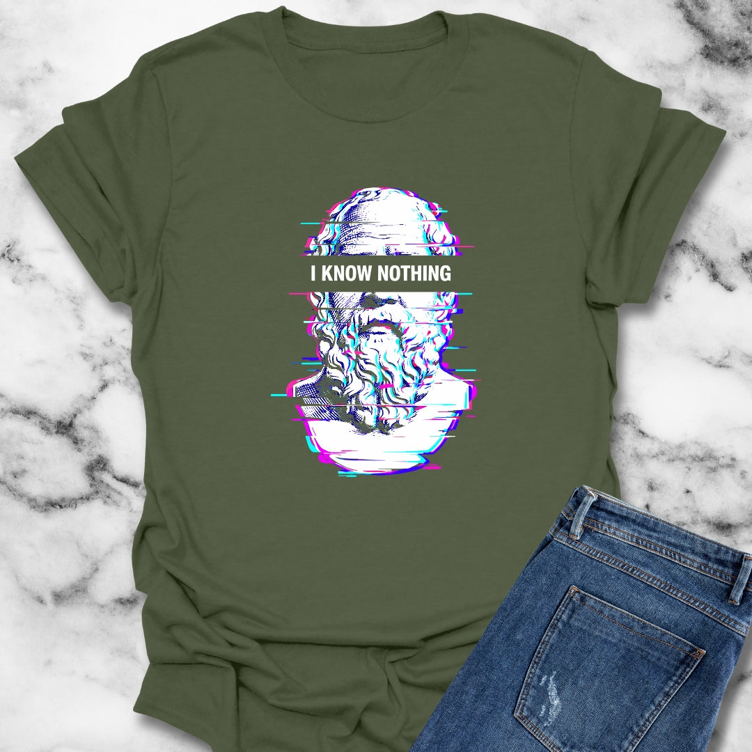 Socrates I Know Nothing T-Shirt
