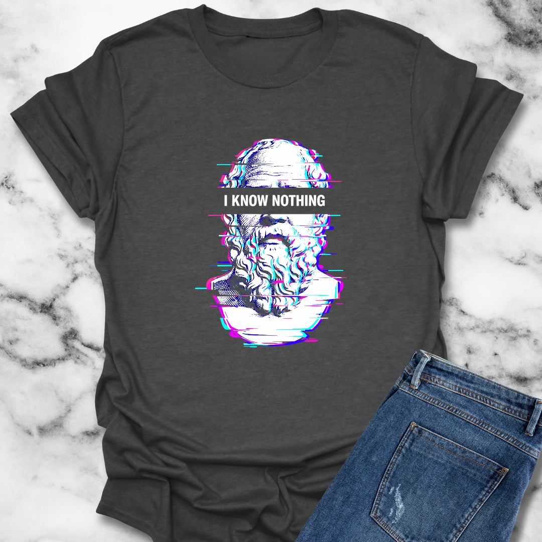 Socrates I Know Nothing T-Shirt