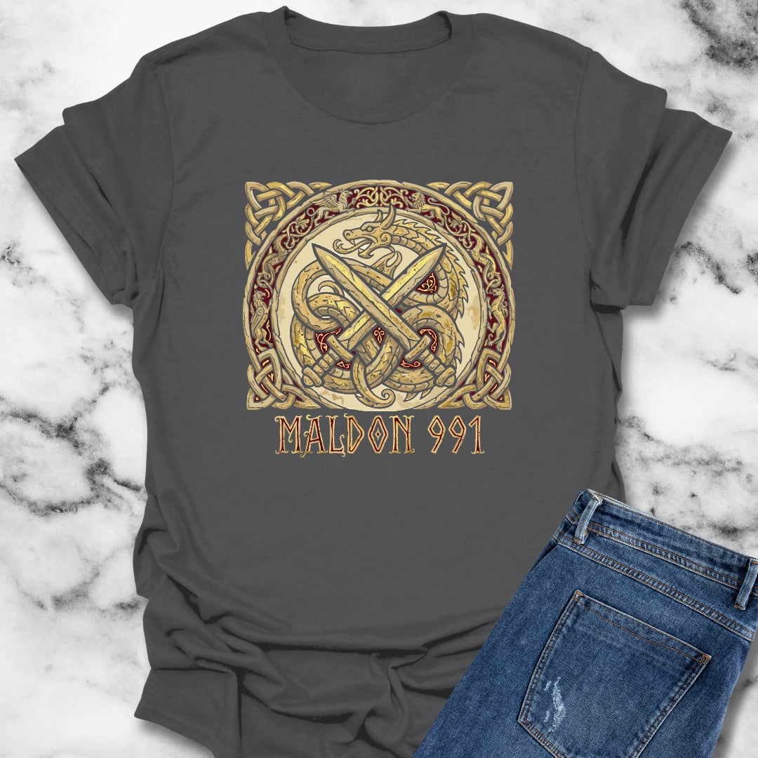 Battle of Maldon King Æthelred vs Vikings T-Shirt