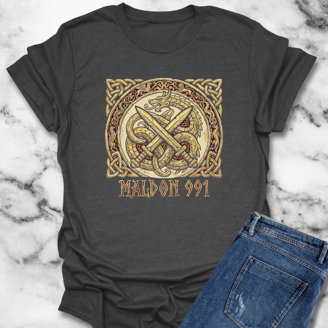 Battle of Maldon King Æthelred vs Vikings T-Shirt
