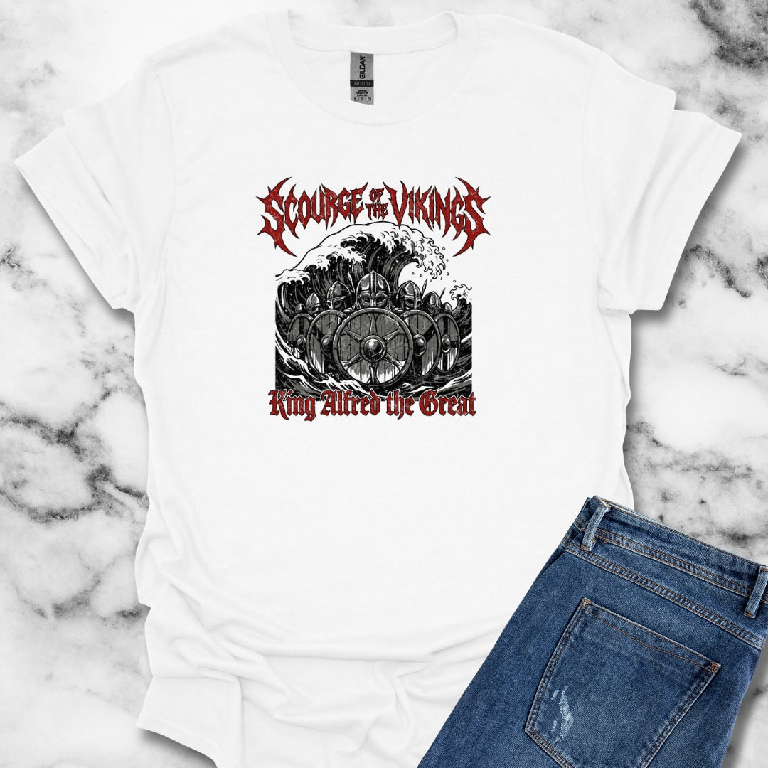 King Alfred Scourge of the Vikings Unisex Lightweight T-Shirt