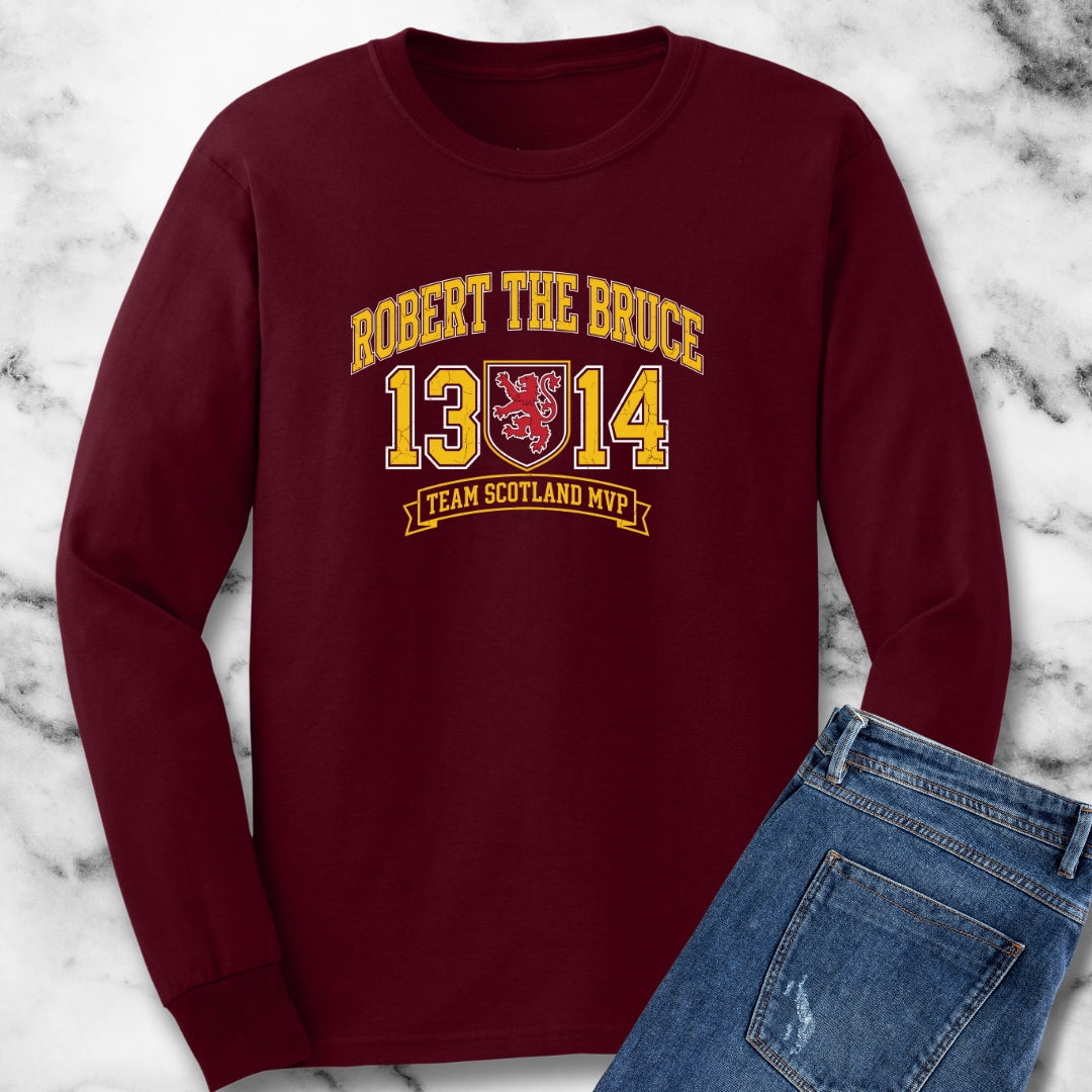 Robert the Bruce Scotland MVP Long Sleeve Tee