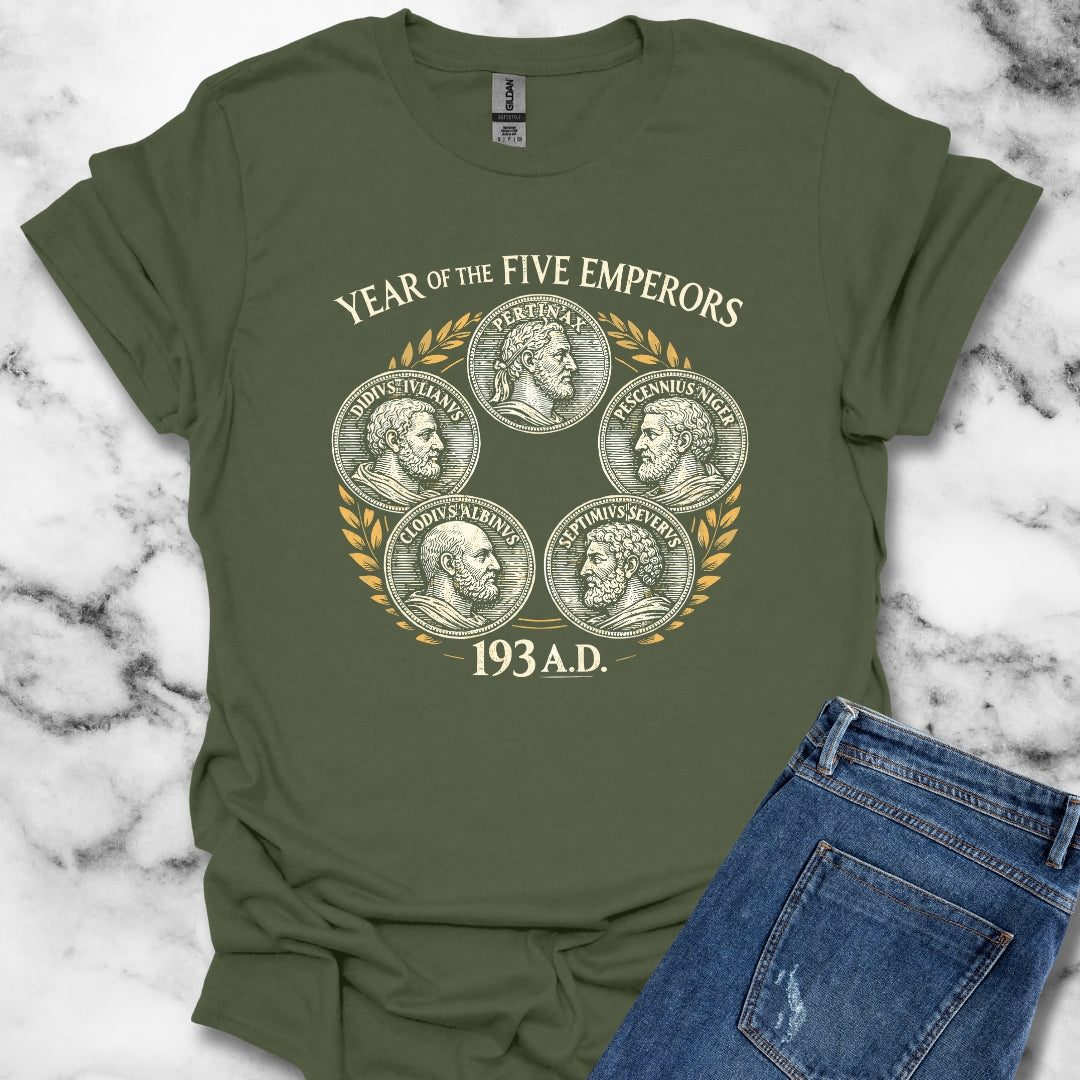 Year of the 5 Emperors Septimus Severus T-Shirt