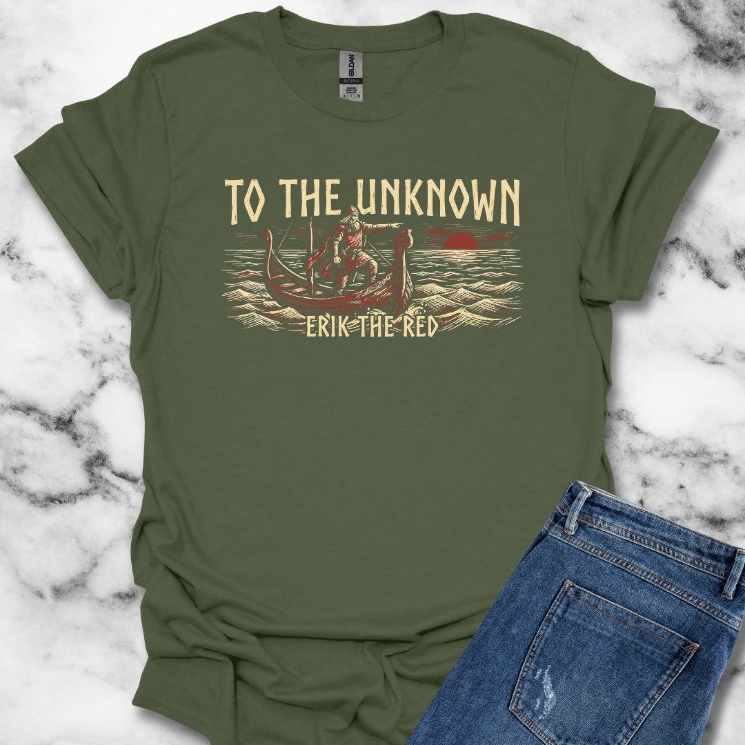 Erik the Red Into the Unknown T-Shirt