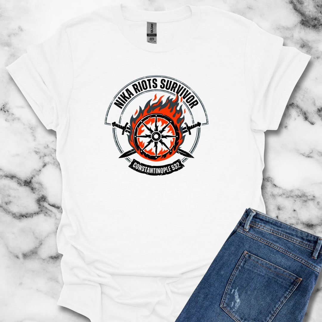 Nika Riots Survivor Unisex Lightweight T-Shirt