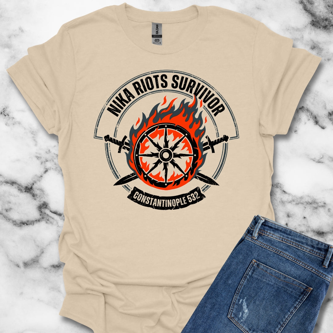 Nika Riots Survivor Unisex Lightweight T-Shirt