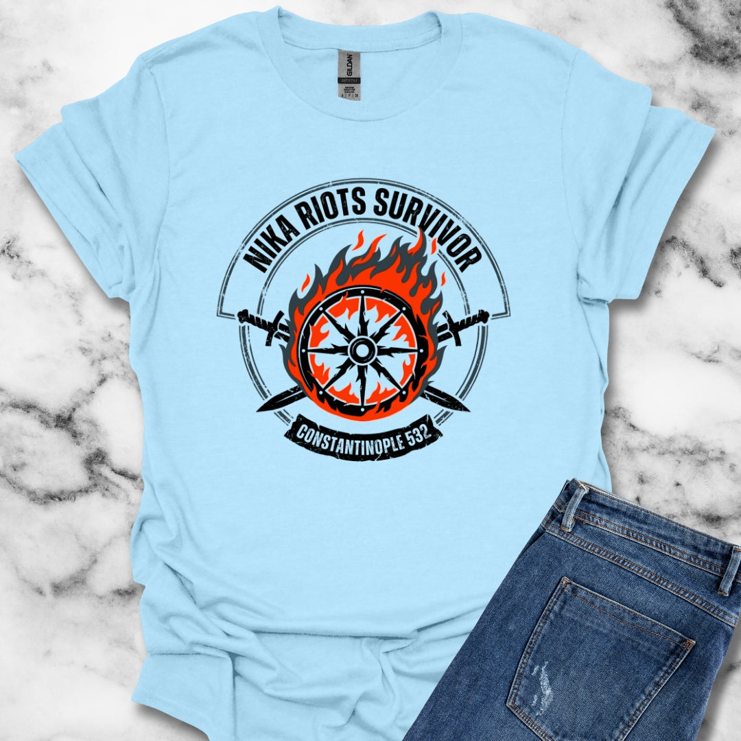 Nika Riots Survivor Unisex Lightweight T-Shirt