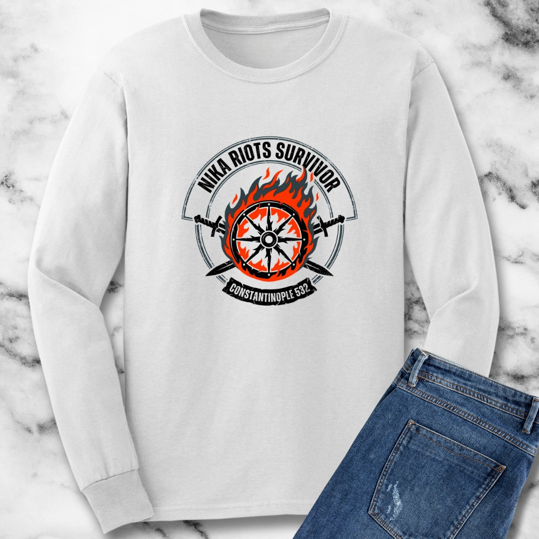 Nika Riots Survivor Long Sleeve Tee