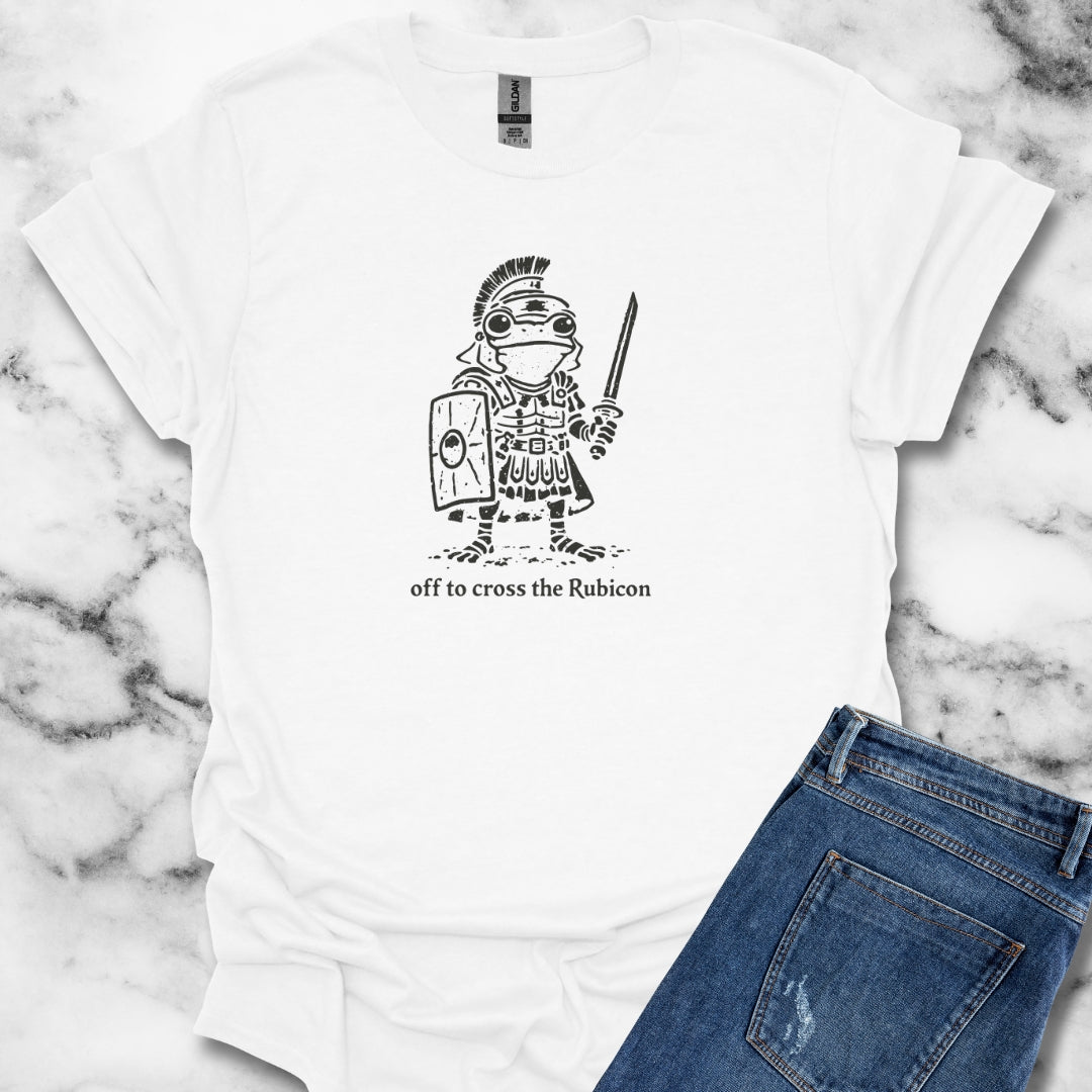 Centurian Frog Off to Cross the Rubicon T-Shirt
