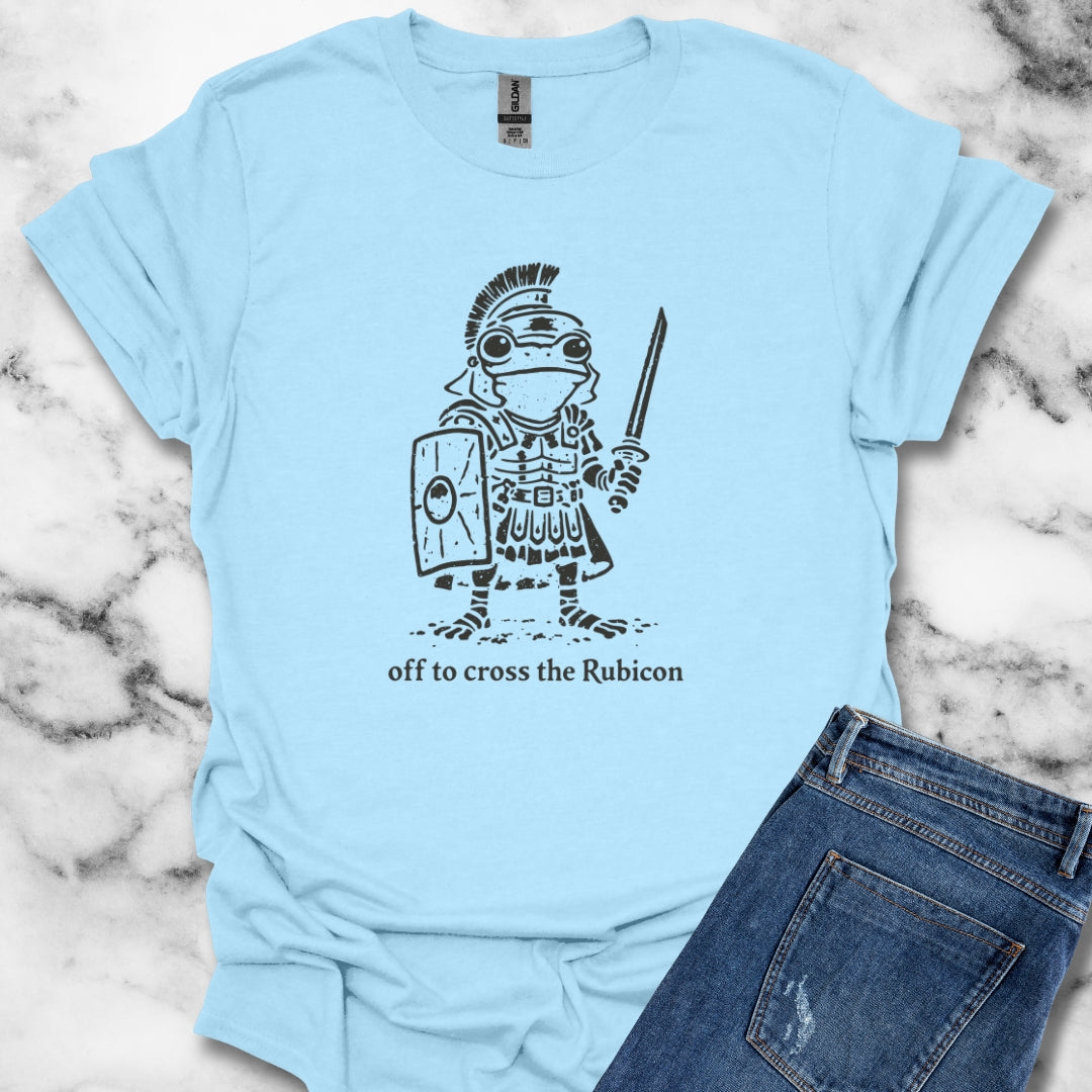 Centurian Frog Off to Cross the Rubicon T-Shirt