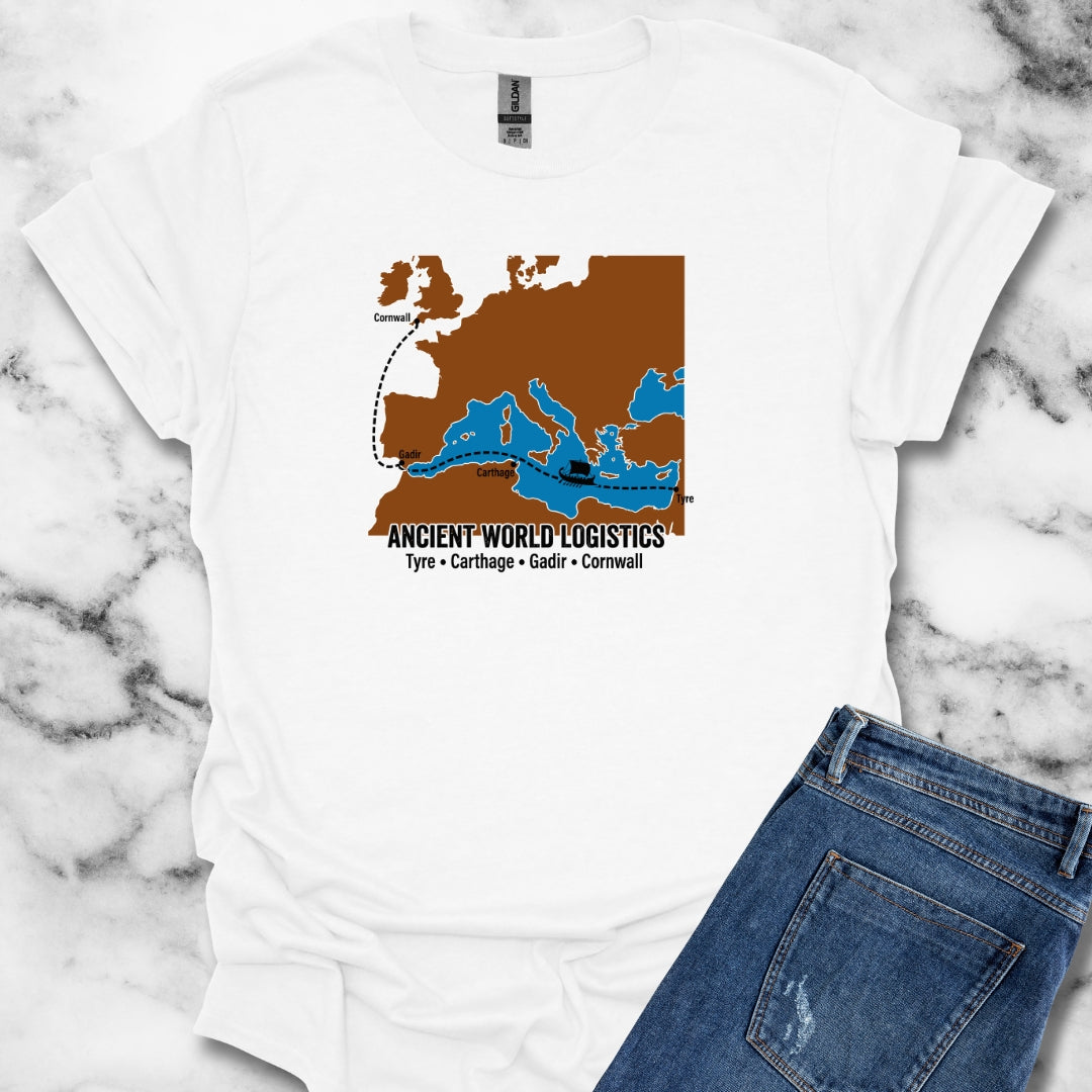 Phoenicians Ancient Shipping Maritime T-Shirt