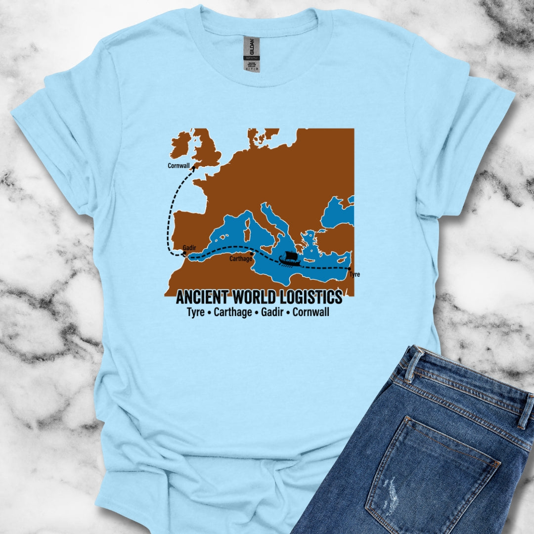 Phoenicians Ancient Shipping Maritime T-Shirt