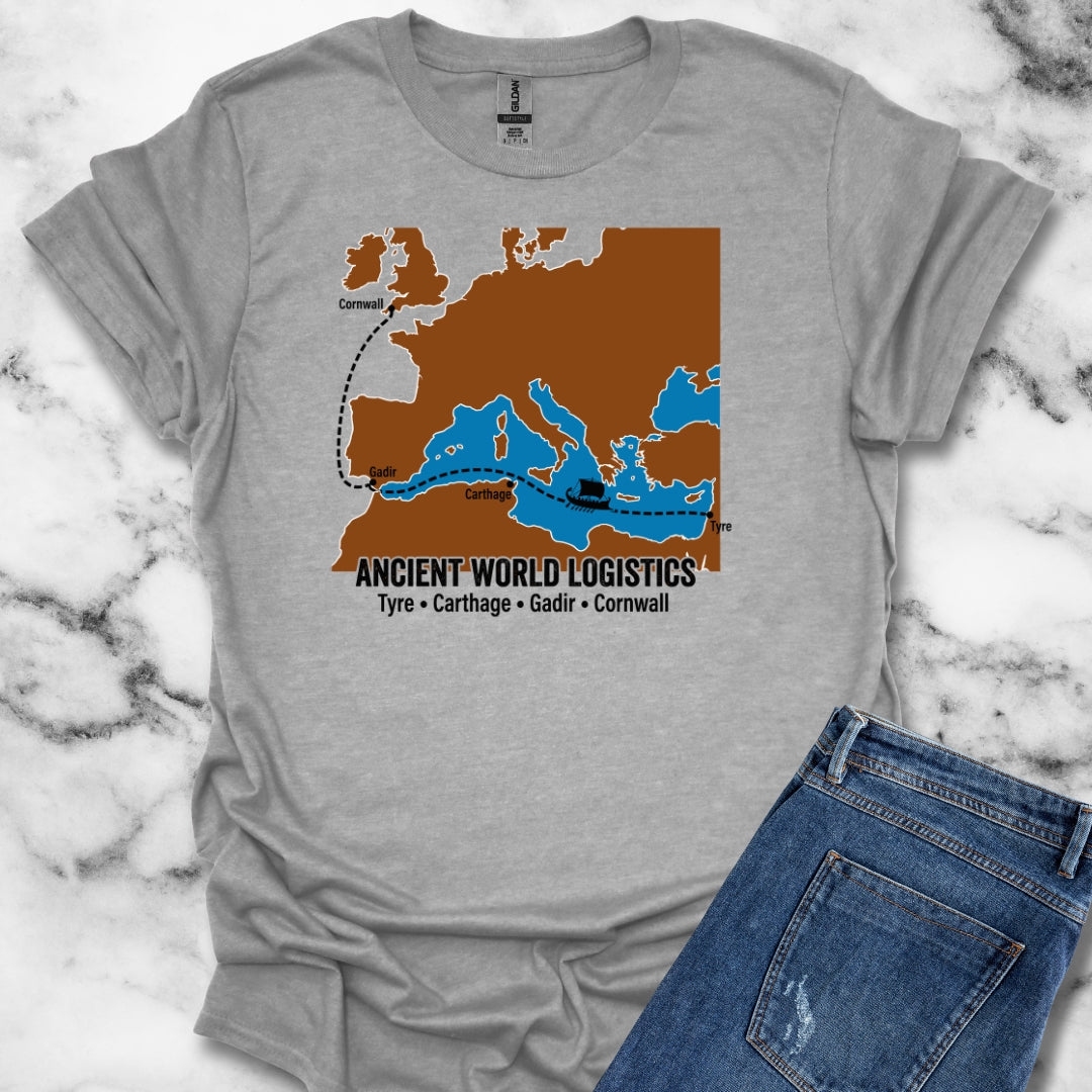 Phoenicians Ancient Shipping Maritime T-Shirt