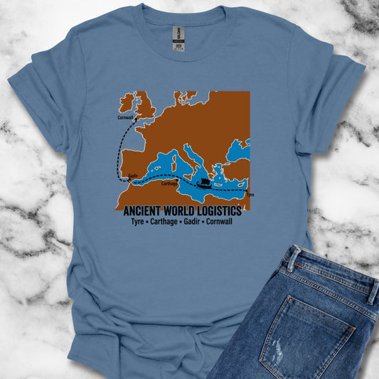 Phoenicians Ancient Shipping Maritime T-Shirt