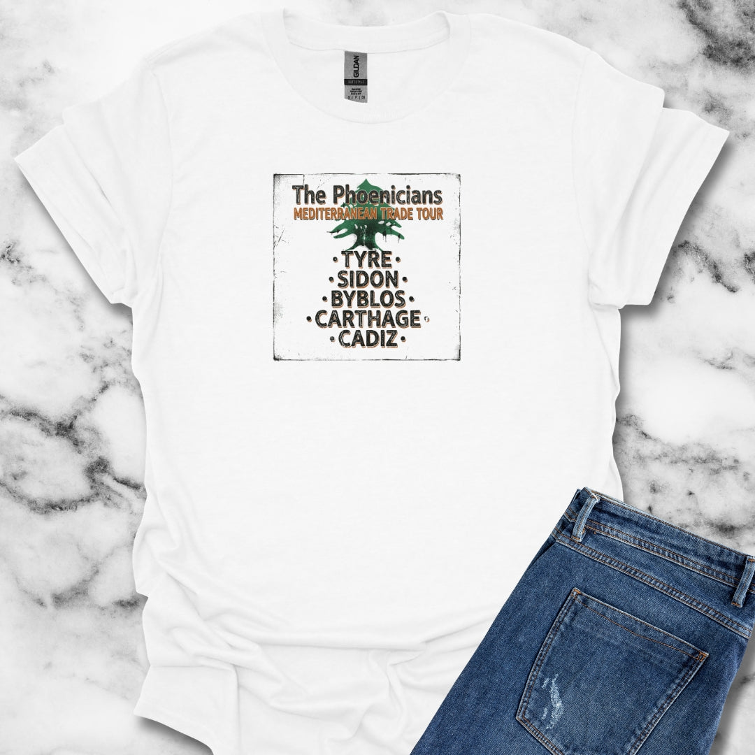 Pheonicians Mediterranean Trade Tour T-Shirt