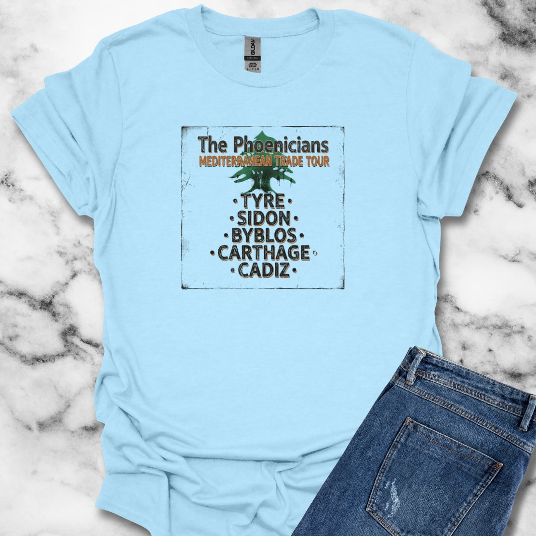 Pheonicians Mediterranean Trade Tour T-Shirt