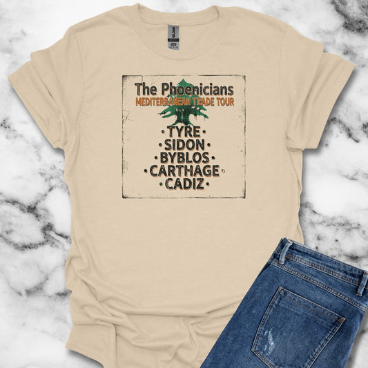 Pheonicians Mediterranean Trade Tour T-Shirt