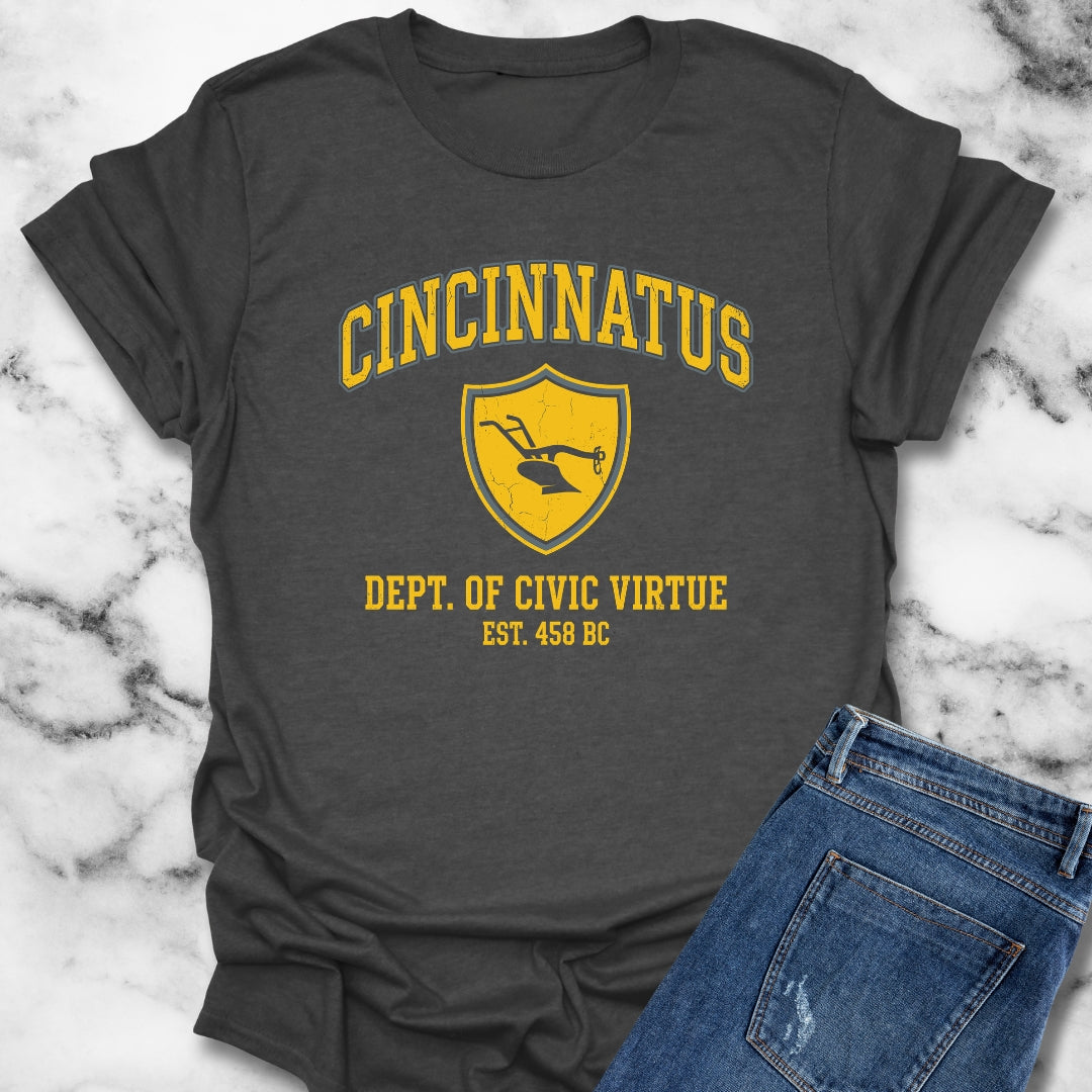 Cincinnatus Return to Plough T-Shirt
